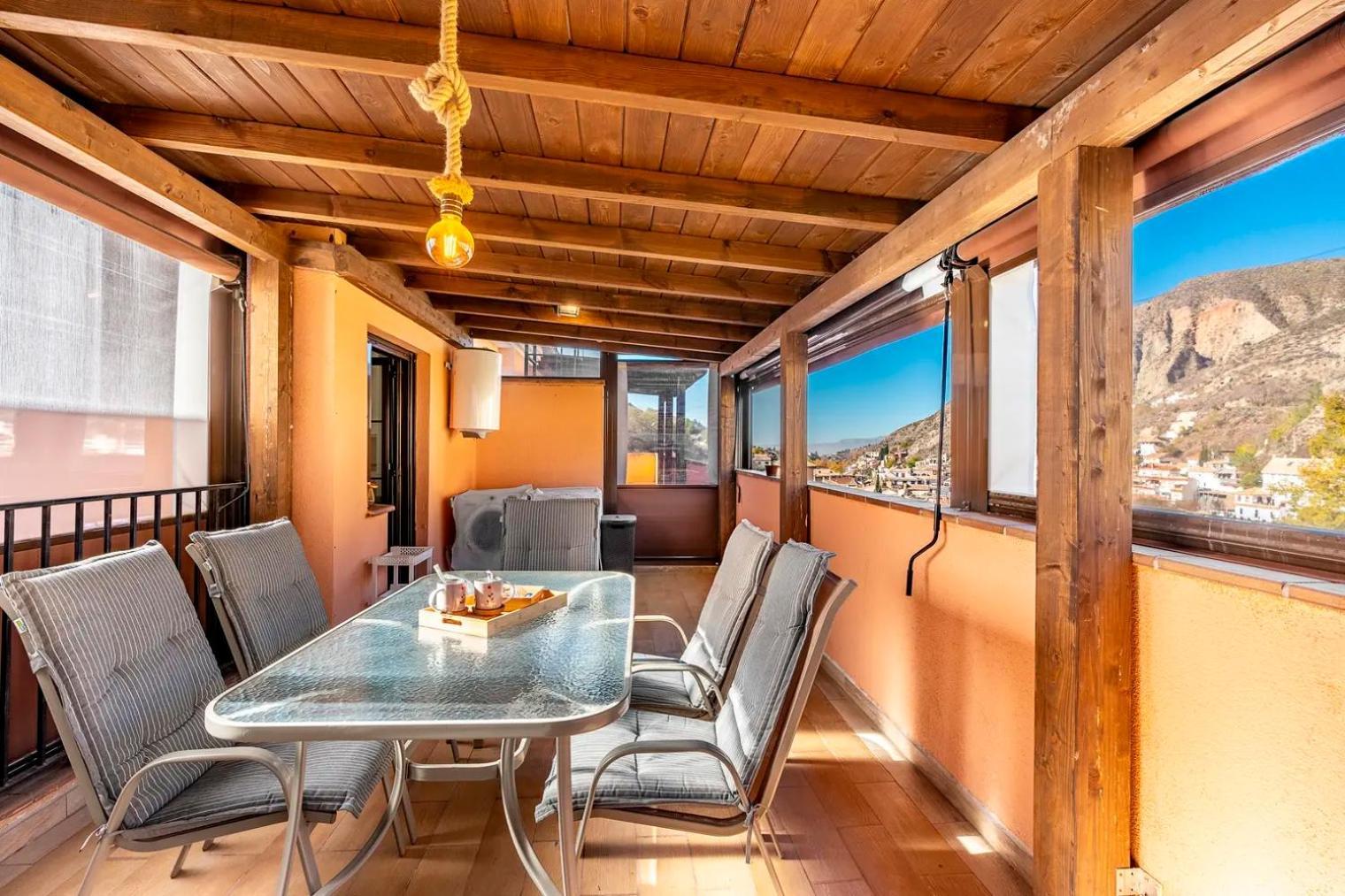 Increible Atico Centro Monachil Apartment Exterior foto